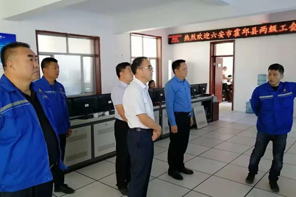 安徽省六安市两级工会辅导深刻GA黄金甲公司调研调查