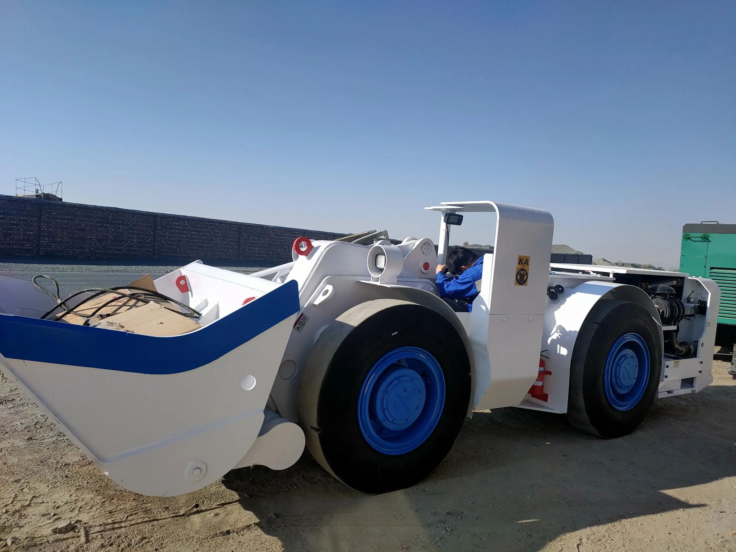 GA黄金甲矿业快步前进在“机械、自动、智慧”新型矿山阳光大路上