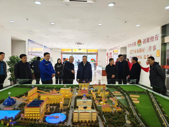 安徽省应急治理厅厅长周天伟深刻安徽金日晟公司调研领导岁末岁首安全出产工作